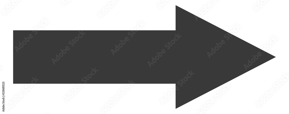 Right arrow. Forward motion. Simple black direction pointer Right arrow. Forward motion. Simple black direction pointer