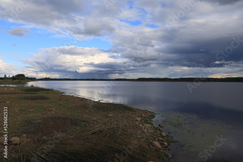 clouds over the river © Raibkashi