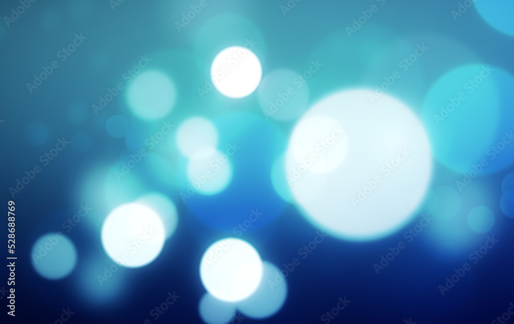 Blue Bokeh Lights aon Dark Background Blue Bokeh Lights aon Dark Background