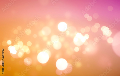 Colorful and Cute Bokeh Lights as Background