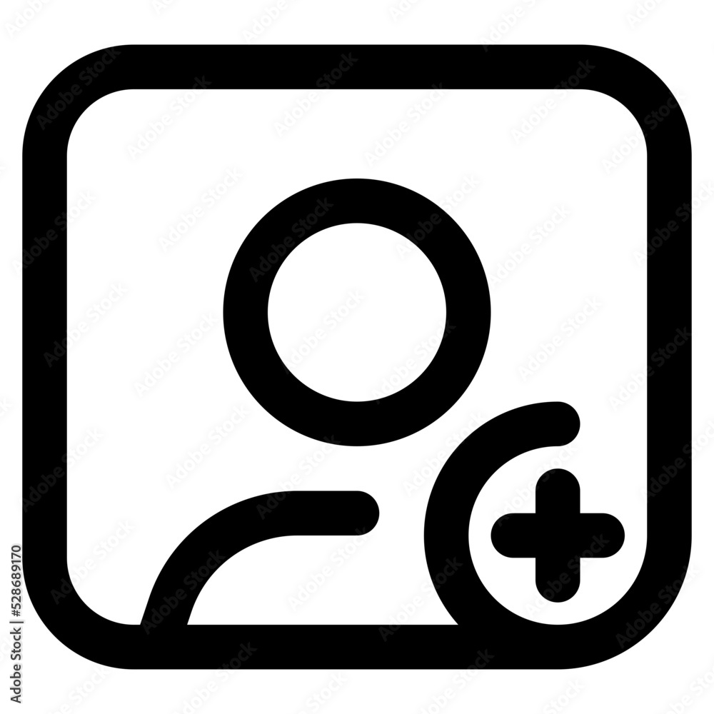 Add User line icon Add User line icon