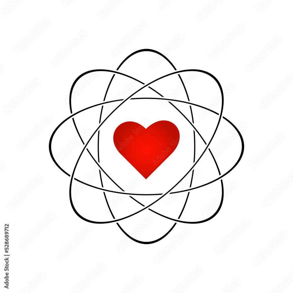 Core Value love home family relationship icon with red heart inside. Simple isolated symbol on the white background. Core Value love home family relationship icon with red heart inside. Simple isolated symbol on the white background.