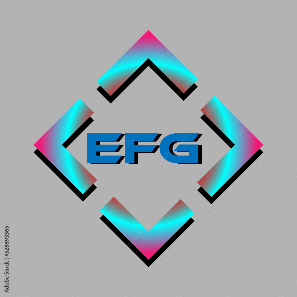 EFG letter logo design on background EFG creative initials letter logo concept. EFG letter design EFG letter logo design on background EFG creative initials letter logo concept. EFG letter design