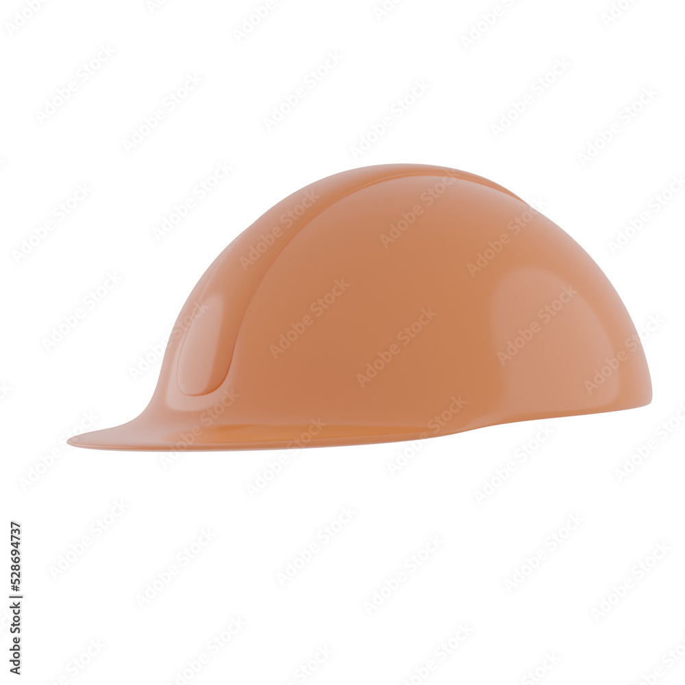 Fototapeta premium 3D Safety Helmet Illustration 