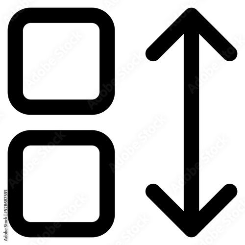 sort line icon