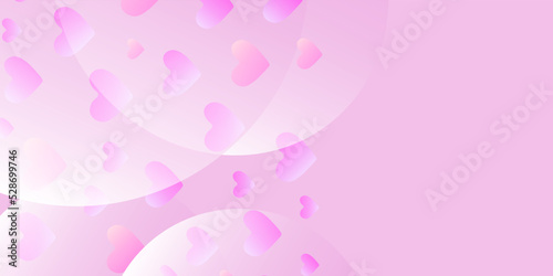 Abstract love pink background