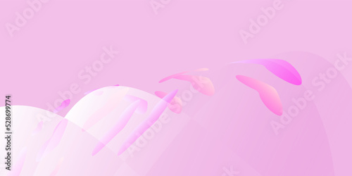 Abstract love pink background © indah