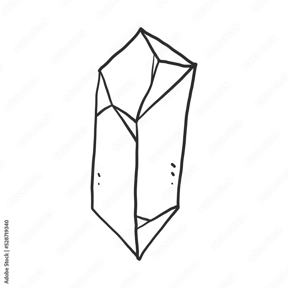 diamond hand drawn line art illustration diamond hand drawn line art illustration