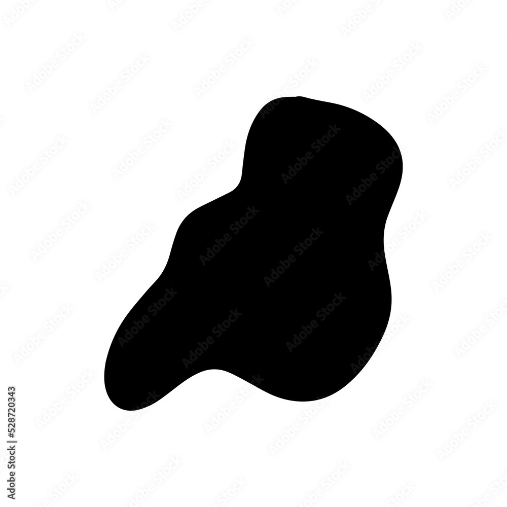 abstract liquid solid shape for design element abstract liquid solid shape for design element