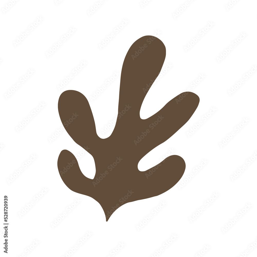 abstract autumn shape illustration for design element abstract autumn shape illustration for design element