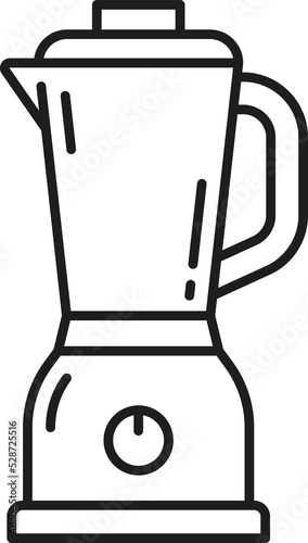 Electric blender mixer machine tool isolated icon