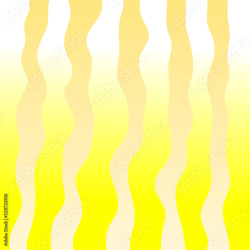 Gold gradient background or wallpaper. Golden yellow background. Gold foil texture. Irregular vertical lines