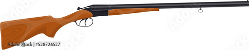 Rifle hunting weapon isolated sporting gun icon
