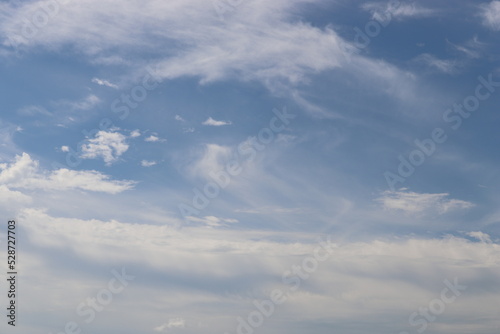 Fall of sky with cloud