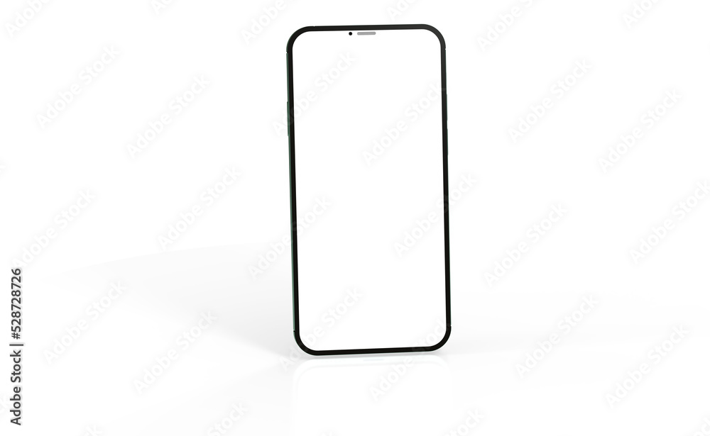 Modern frameless smartphone Mock up Modern frameless smartphone Mock up