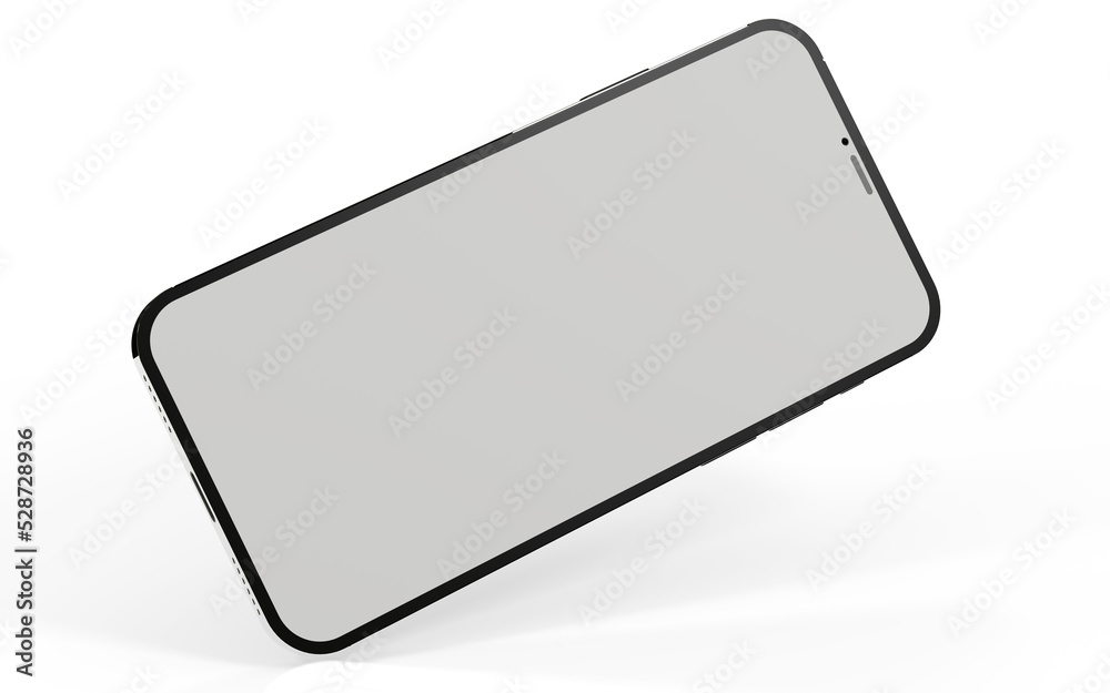 Modern frameless smartphone Mock up Modern frameless smartphone Mock up