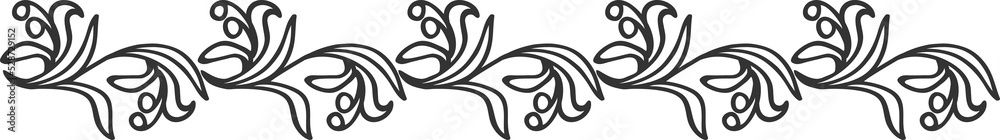 Line flourish border frame, ornament decoration Line flourish border frame, ornament decoration
