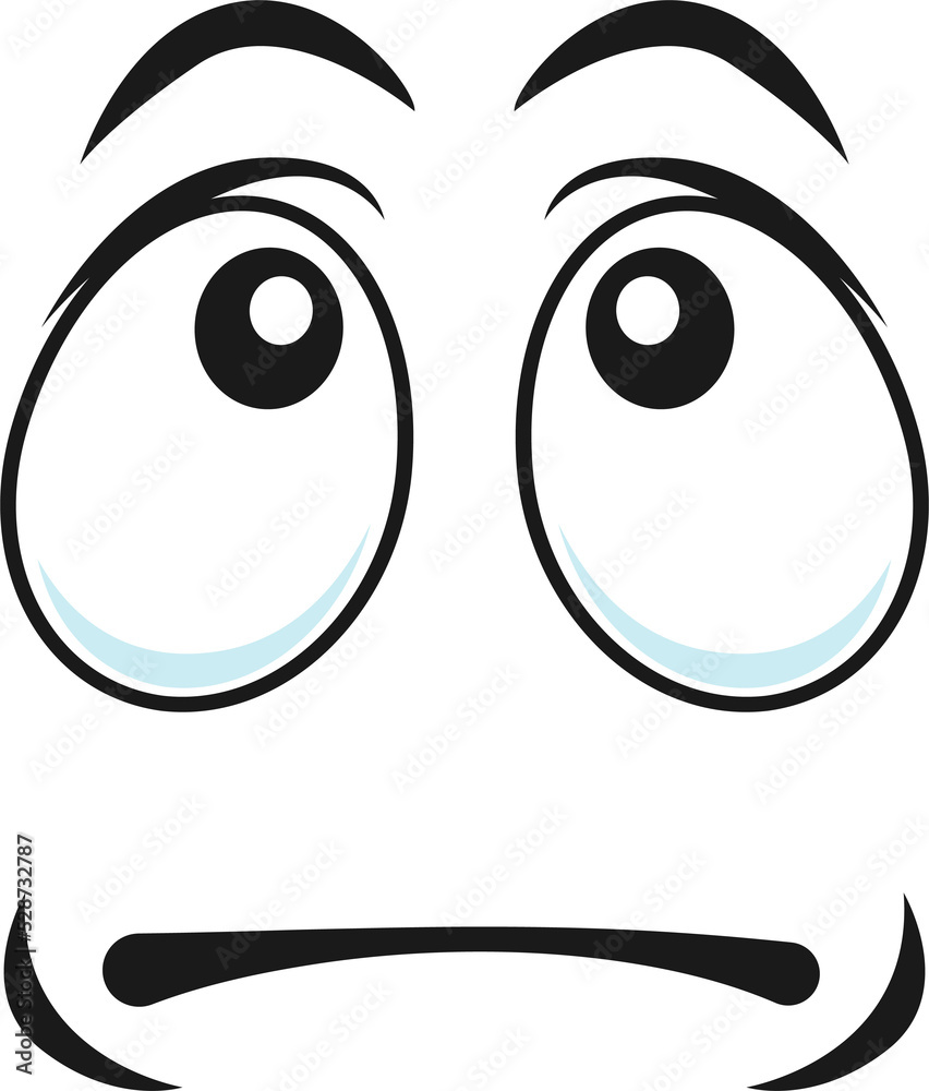 Indifferent distrusted sad mood suspicious emoji Indifferent distrusted sad mood suspicious emoji