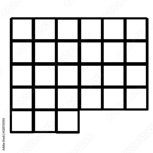 Wallpaper Mural illustration Small boxes for calendars or others Torontodigital.ca