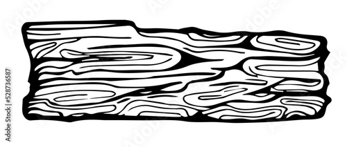 Wallpaper Mural Rustic wooden board in sketch style. Torontodigital.ca