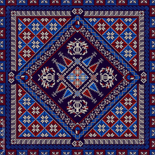 Decorative Palestinian pattern 8