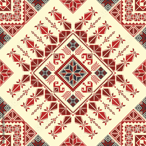 Decorative Palestinian pattern 13