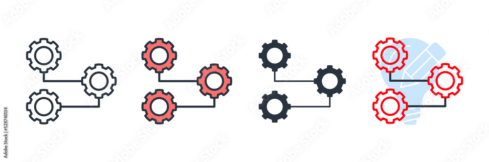 progress icon logo vector illustration. progress symbol template for graphic and web design collection progress icon logo vector illustration. progress symbol template for graphic and web design collection