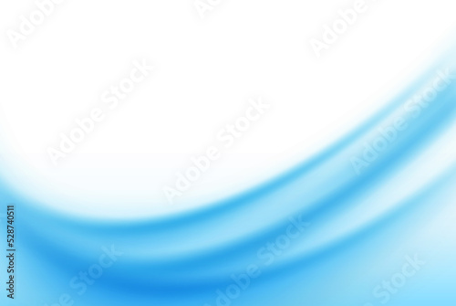 Blue abstract wavy frame background.Abstract wave background