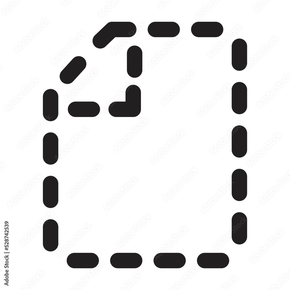 Missing File Isolated Vector icon Missing File Isolated Vector icon