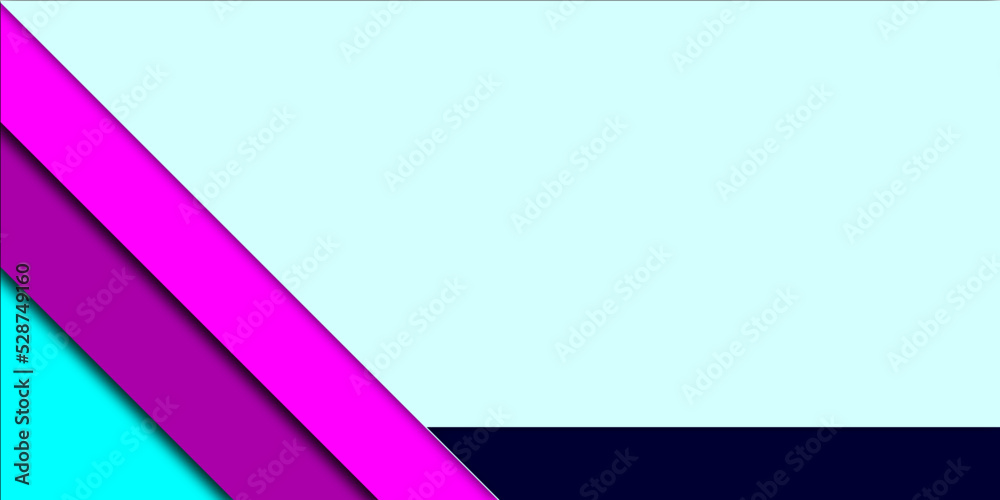 Fototapeta premium Abstract modern colorful geometric background. You can use template, banner, gift card, Poster, brochure, book cover, social media posted, booklet design.