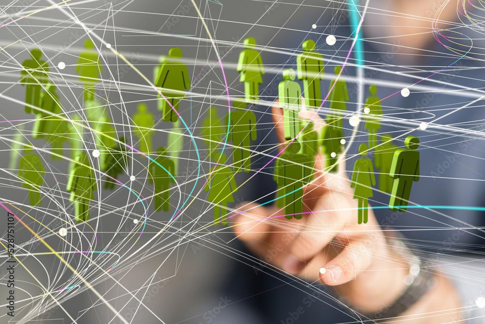 Global network. Blockchain. 3D illustration. Neural networks and artificial intelligence. Abstract Global network. Blockchain. 3D illustration. Neural networks and artificial intelligence. Abstract