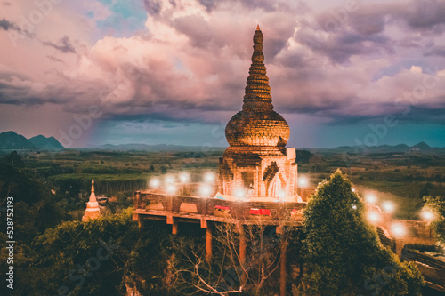 Thamma Park or Dharma park Ban Khao Na Nai, temple complex in Surat Thani, Thailand photo