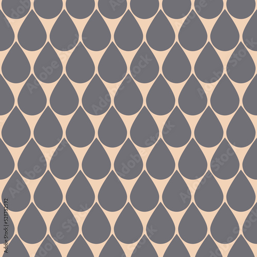 Raindrop pink gray seamless pattern for decoration wallpaper and scrapbook