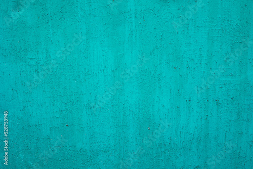 Blue painted wall. Texture of painted iron panel.