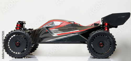 Side view of offorad buggy rc car photo