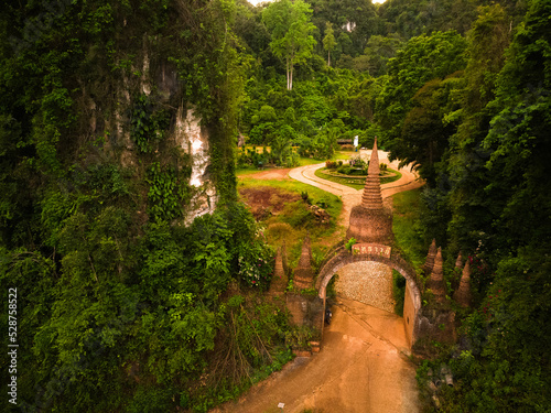 Thamma Park or Dharma park Ban Khao Na Nai, temple complex in Surat Thani, Thailand photo