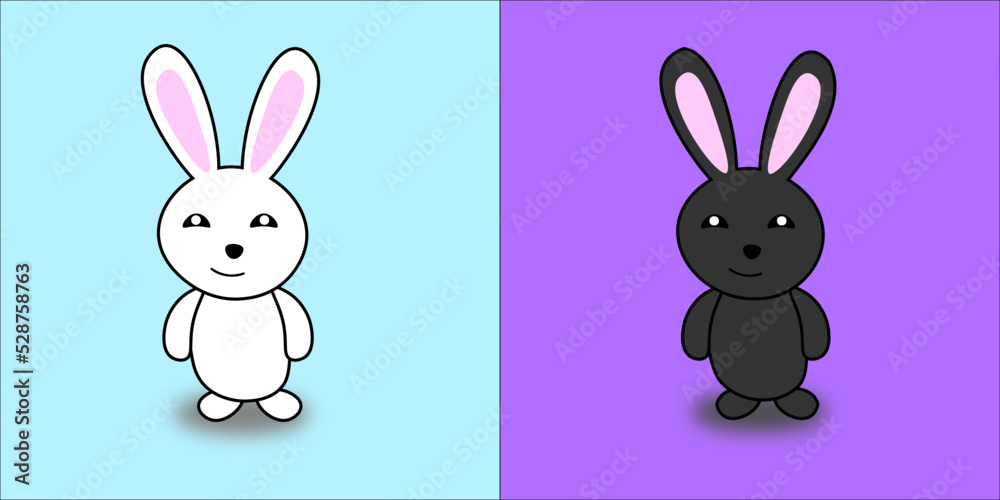 Obraz premium Sly rabbits