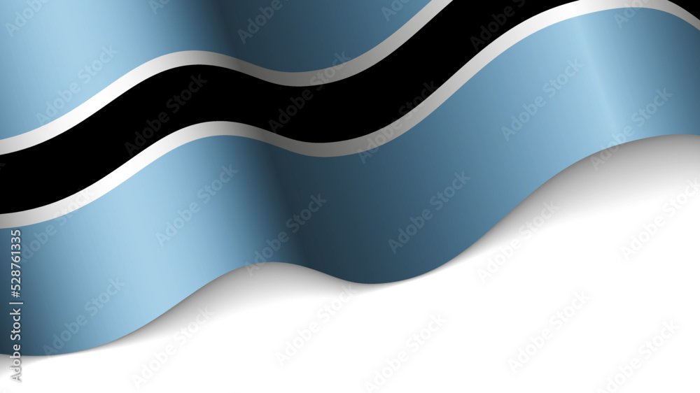 EPS10 Vector Patriotic heart with flag of Botswana. EPS10 Vector Patriotic heart with flag of Botswana.