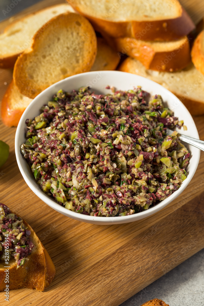 Homemade Mixed Olive Tapenade Appetizer Homemade Mixed Olive Tapenade Appetizer