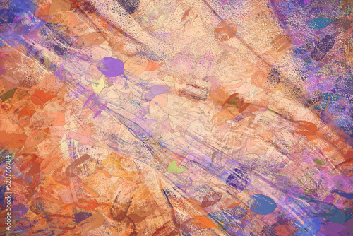 abstract modern painting texture design illustration