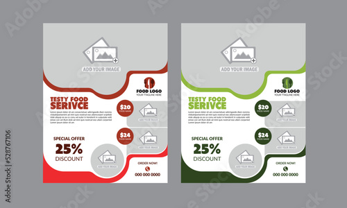 Fast Food Flyer Design Template