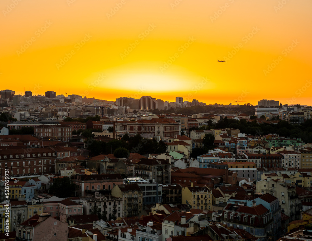 Lisbon Portugal Sunset