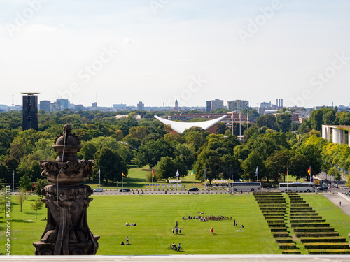 Streets and buildings of Berlin. Streets of the German capital.