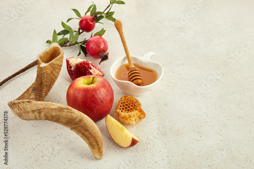 Фотография Rosh hashanah, jewish New Year holiday concept