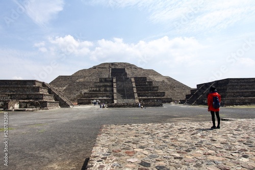 tourists in the ancient city