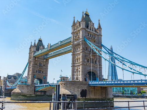 Tower Bridge Across the Thames In City of London photo