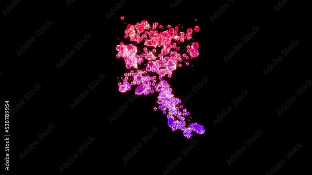 fancy red and rose luxury brilliants font - rupee sign, isolated - loop video fancy red and rose luxury brilliants font - rupee sign, isolated - loop video
