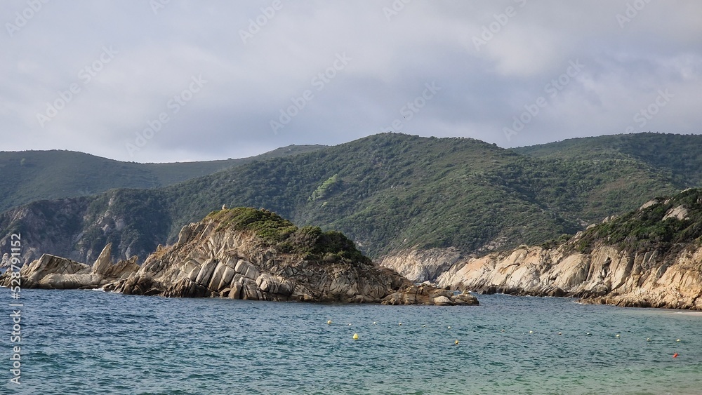 Fototapeta premium view from the sea