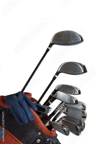tools isolated on white, TRASPARENT, PNG GOLF SET