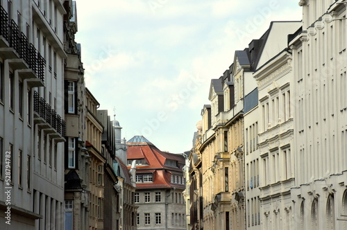 Hausfassaden in der Altstadt von Leipzig © christiane65